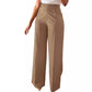High Waist Straight Leg