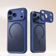 Dark blue magnetic style