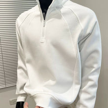 Mens Half Zip Pullover Sweatshirt