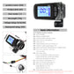 Maker information panel for the handlebar LCD display, giving ABS shell, 85 by 45 mm and gears