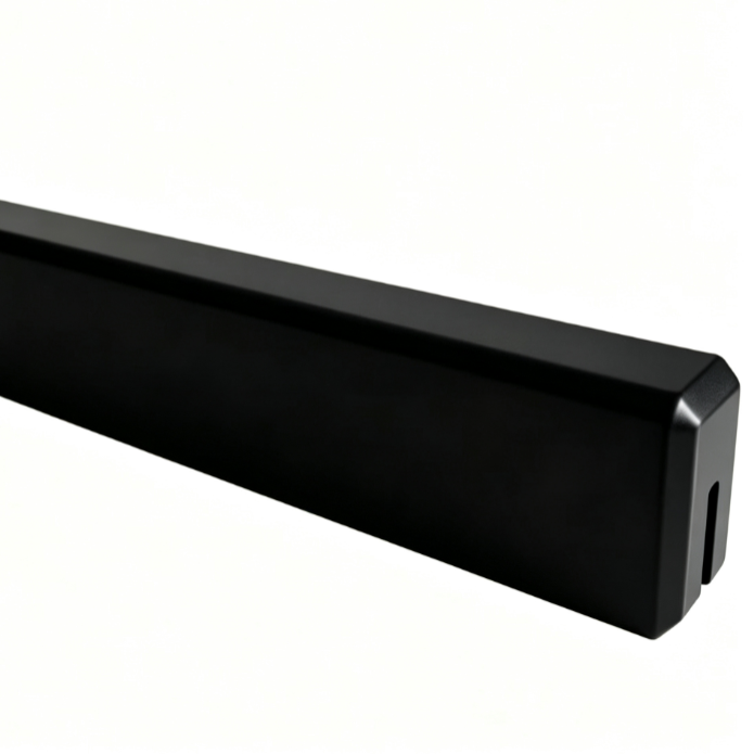 Black soft PVC dog car window chin rest cushion bar, product photo