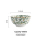 Small green leaf porcelain flavor dish for sauces and pickles
