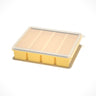 4 rows Strip Mold Yellow