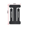 Black elbow pads single piece