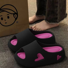 Heart Cutout EVA Cushioned Slide Sandals
