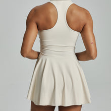 Athletic Tennis Dress with Built-in Shorts