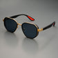 Retro Aviator Sunglasses TR90 Metal Frame