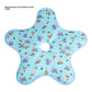 Replacement mouse print star cover for the cat teaser mat, with the round hole cut for the motor puck