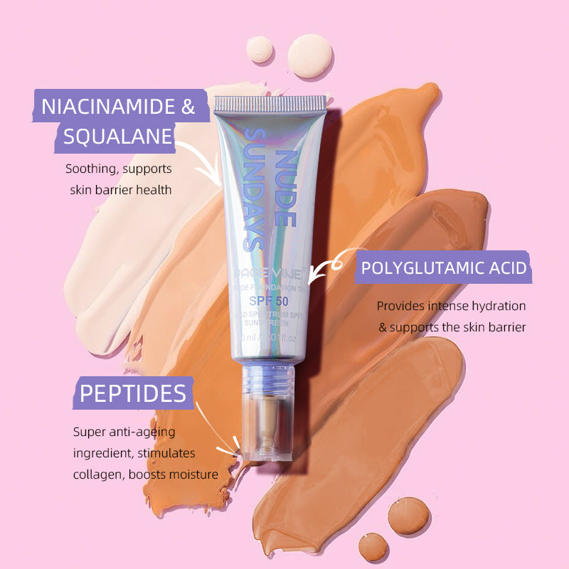 Liquid Foundation Makeup | styled with daily outfit