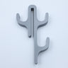 Gray three-hook