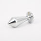 Detachable Metal Anal Plug G | front product view