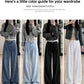 Loose and casual wide-leg pants