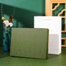 Green, no bow, white bag #9 26*20*12cm | 10.2x7.9x4.7 in