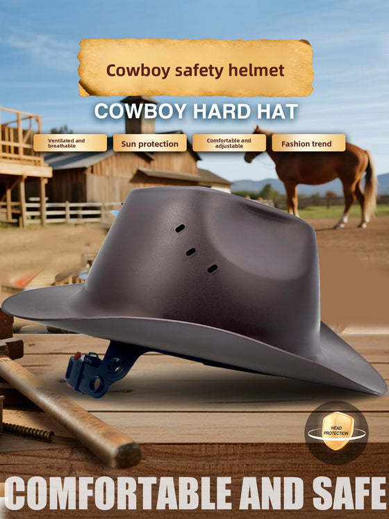 Cowboy Style Hard Hat Safety Helmet