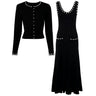 Black Two-Piece Set / XL | US 14 / EU 44