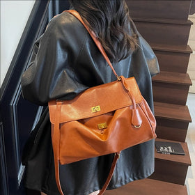 Retro Large Capacity Tote Bag