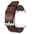 Brown Silver Buckle