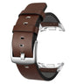 Brown Silver Buckle