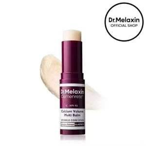 Eye cream stick glided under the eye application view