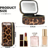 Leopard print led with mirror