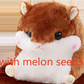 Hamster Plush Pillow Blanket Set