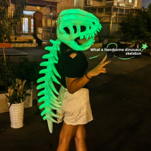 Glowing Dinosaur Skeleton Costume Set