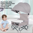 Gray with canopy