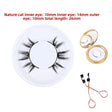Natural cat+round box+metal clip