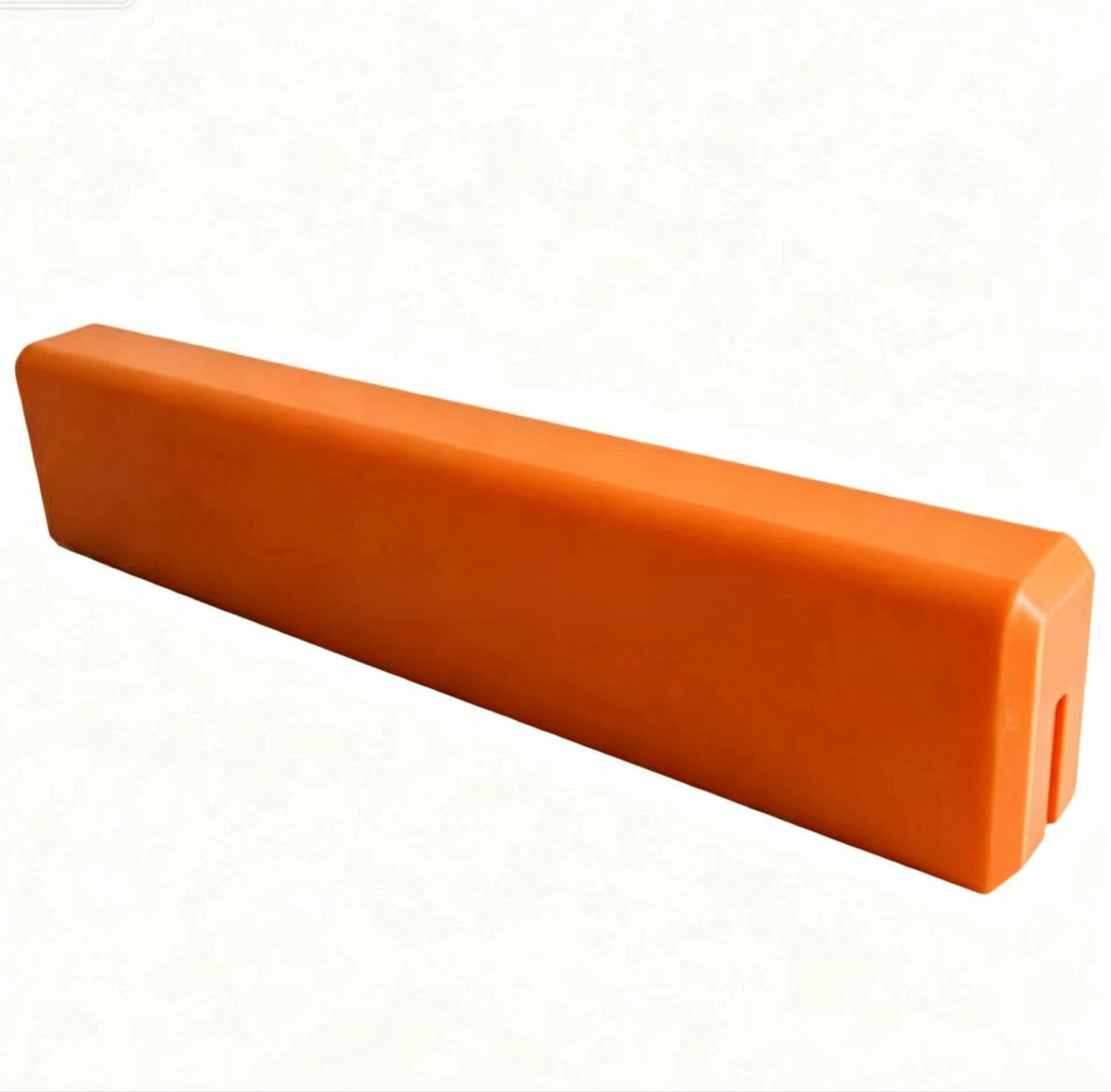 Orange soft PVC dog car window chin rest cushion bar, product photo