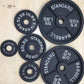 Cast Iron Barbell Plates | morning natural light styling