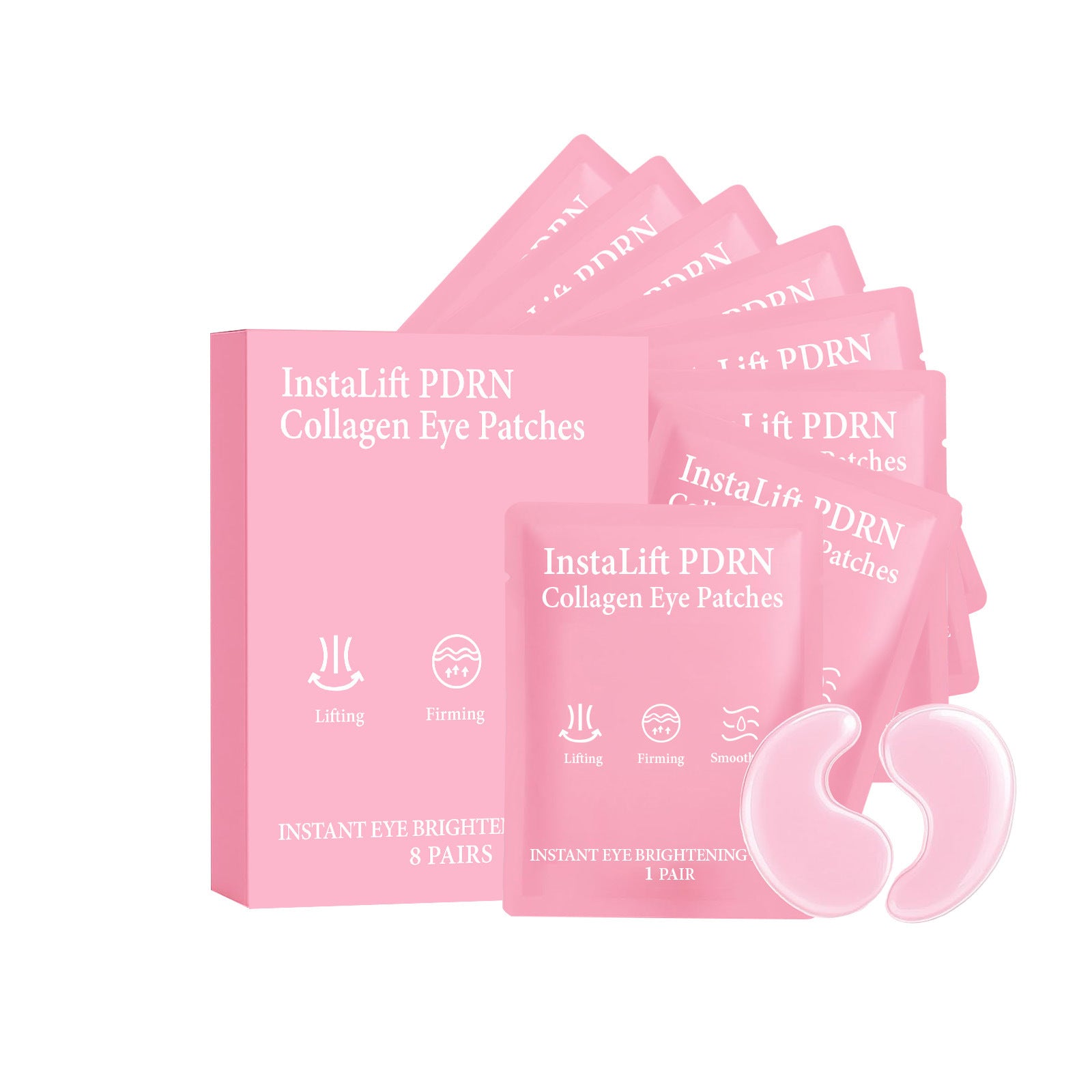 Collagen Protein Eye Mask Patches | front view product shot