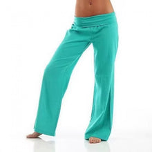 Elastic Waist Wide Leg Pants