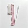 Transparent Pink Fluid Comb OPP Bag
