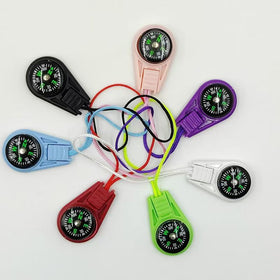 Portable Mini Lanyard Compass with Cord Loop