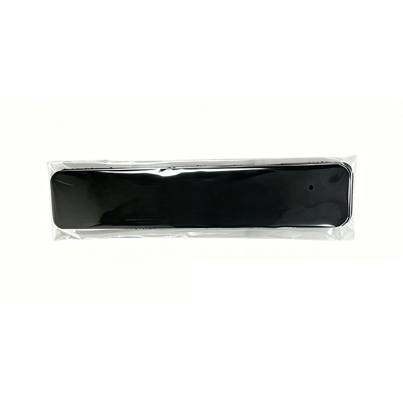 Black I shaped tape strip sealed in a clear polybag
