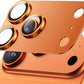 Close view of the tempered glass rings that sit over each camera lens