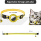 GPS Pet Tracking Collar | close up material texture