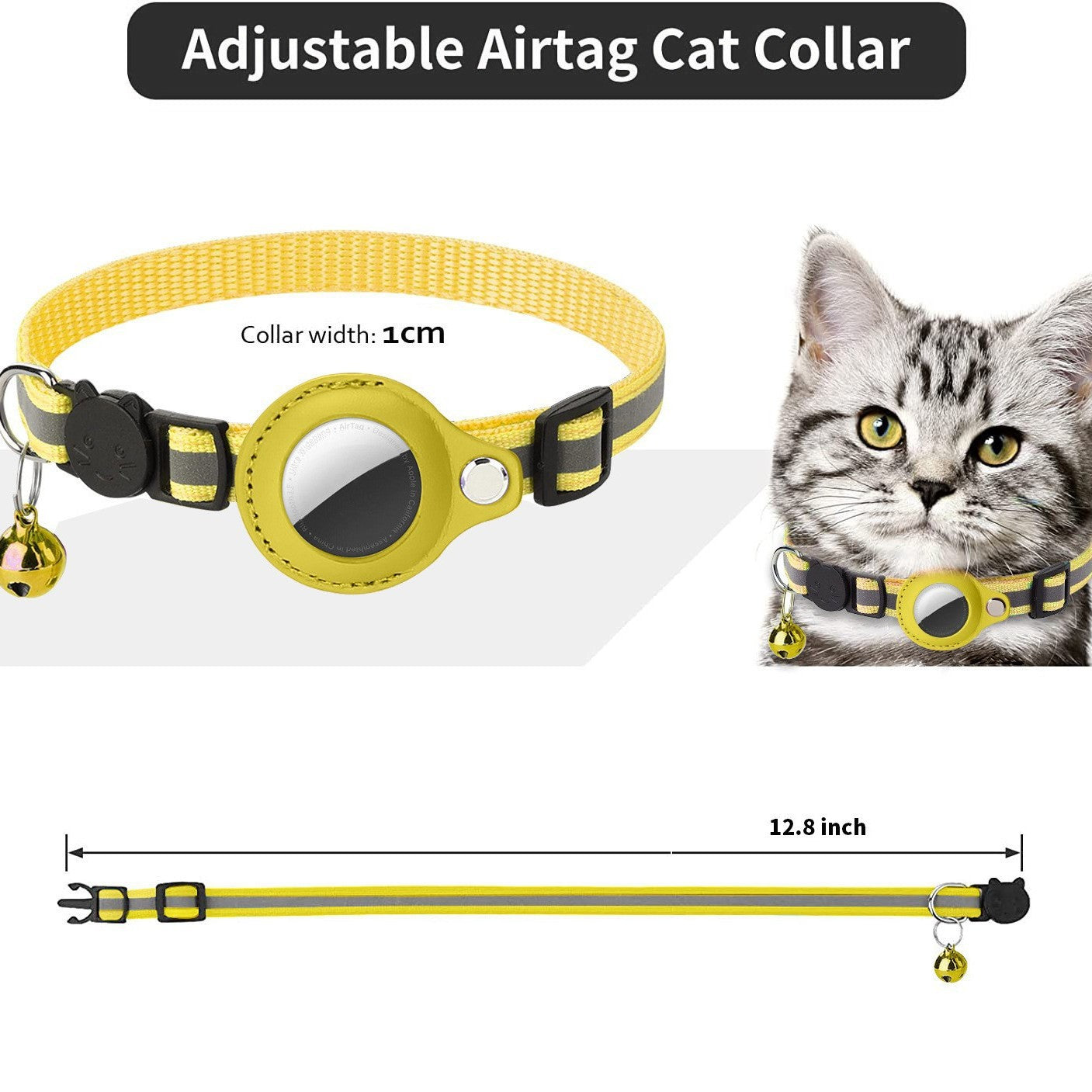 GPS Pet Tracking Collar | close up material texture