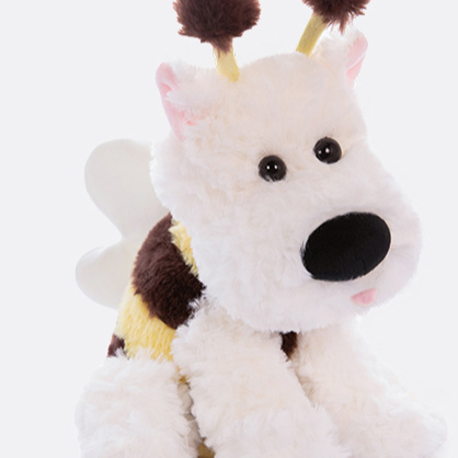 Electric Plush Bee Dog Toy