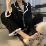 Black Ruffle / XXL