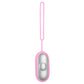 Small handheld low frequency pulse relaxation device for a bedtime wind down routine
