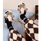 Women's Plush Cow Design Slippers