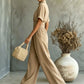 Wide-leg jumpsuit