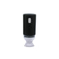 Black handheld vacuum sealer pump front view showing the single control button