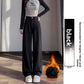 Loose and casual wide-leg pants