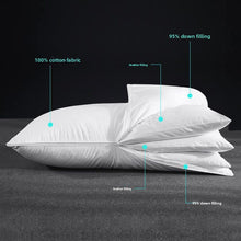 Adjustable Three Layer Down Bed Pillow