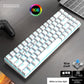 68-Key RGB Wireless Mechanical Keyboard | close up material texture