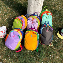 Dopamine Color Block Travel Backpack
