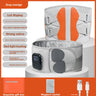 Orange and gray splicingdouble heating lamp
