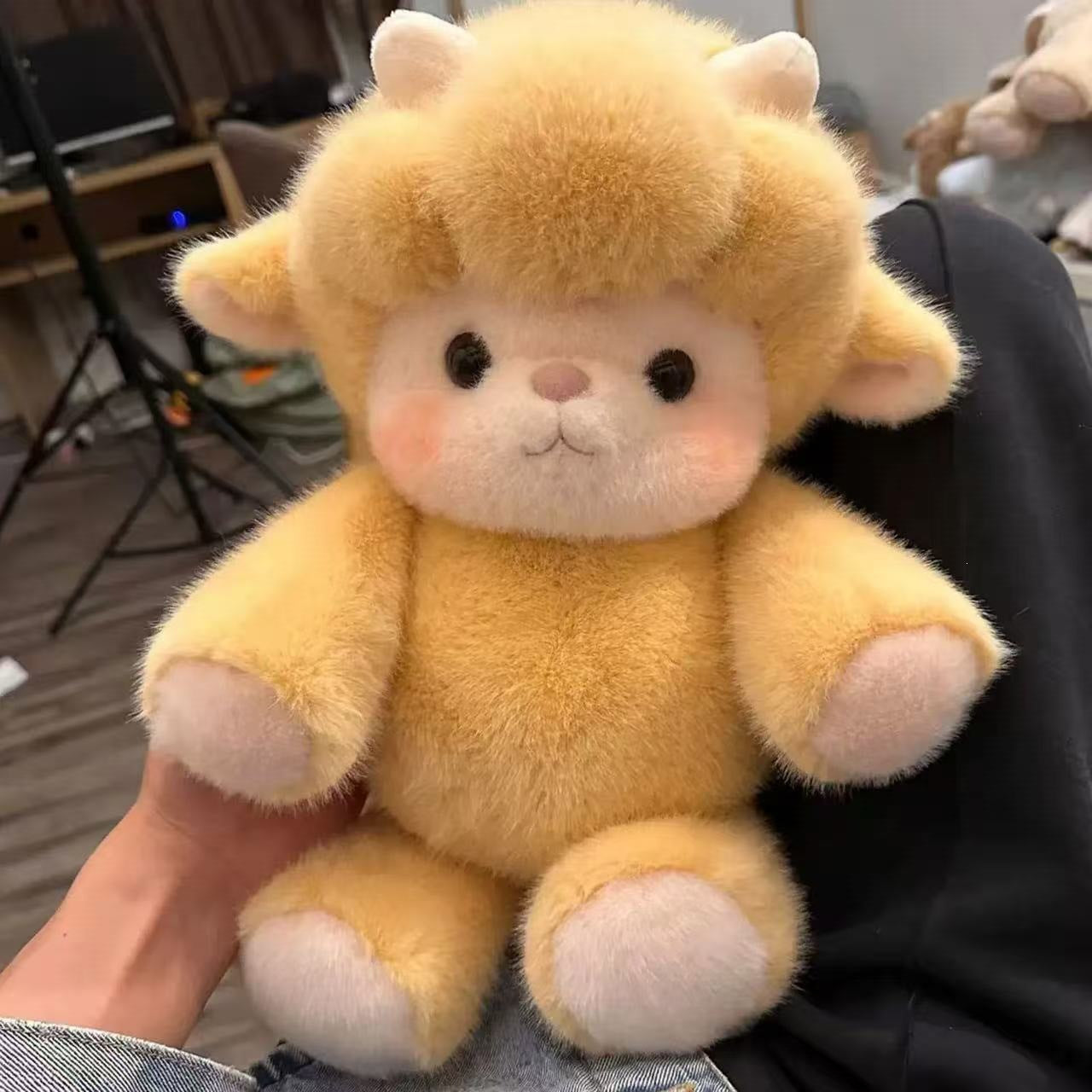 Soft Plush Animal Toy | side angle accent detail